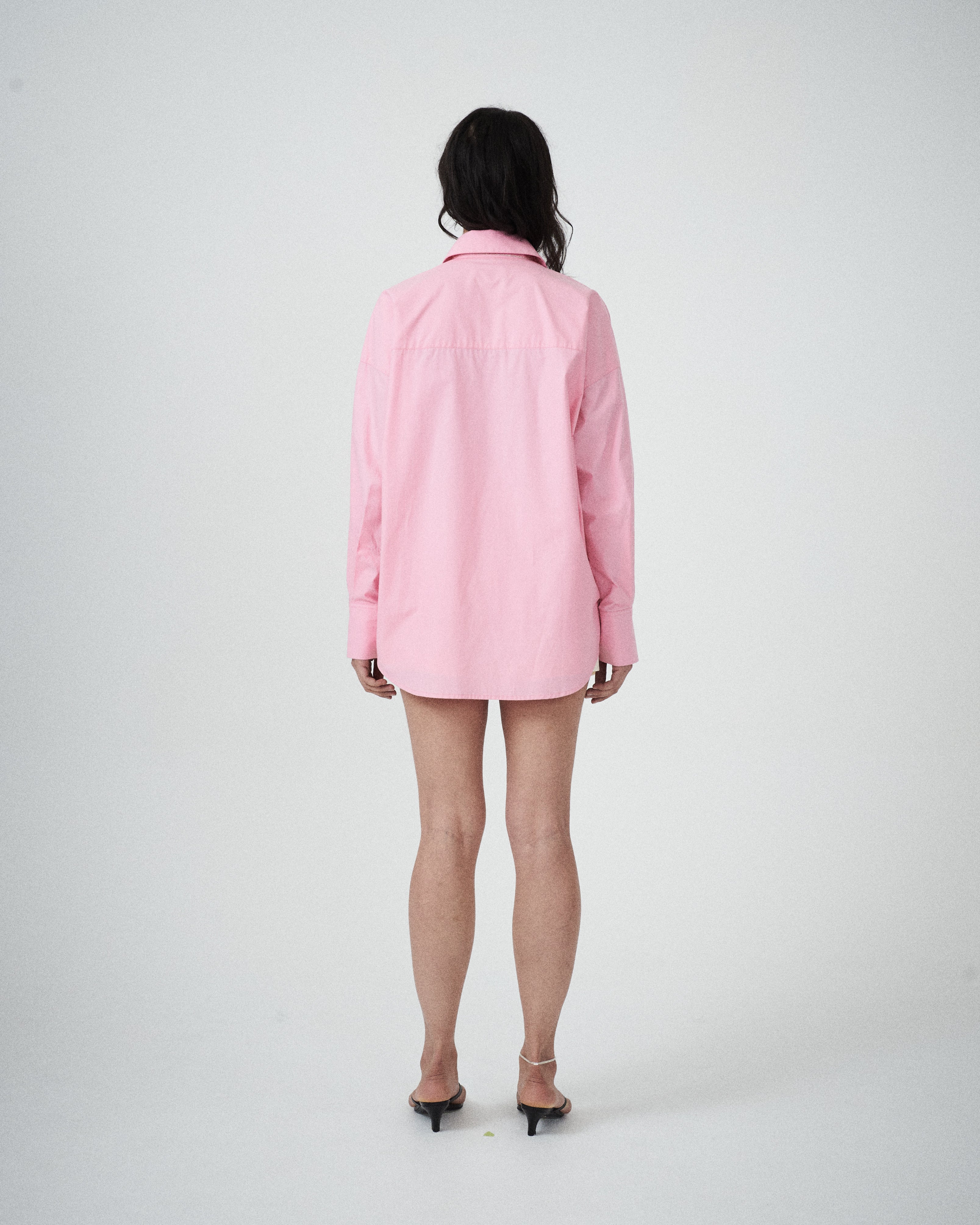 Back view of Rosewater shirt